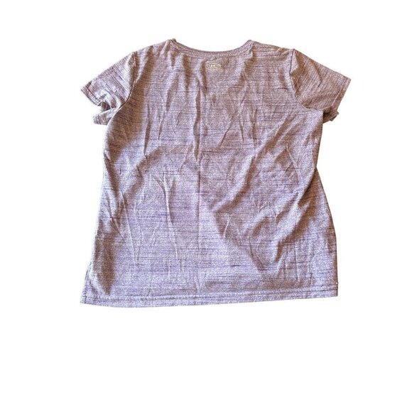 Under Armor Purple FBI Quantico V Neck Shirt Short Sleeve Size Large - Picture 5 of 5